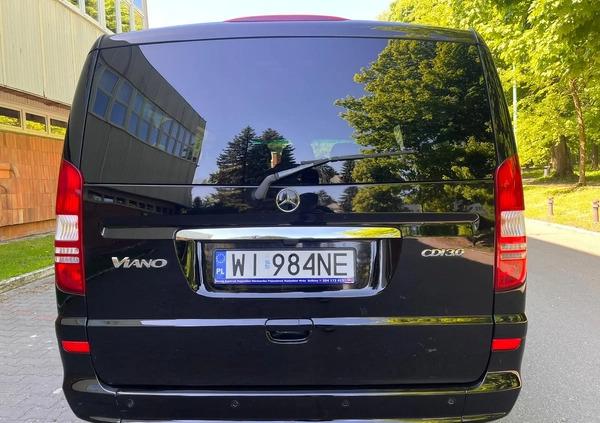 Mercedes-Benz Viano cena 109900 przebieg: 225900, rok produkcji 2013 z Bobowa małe 301